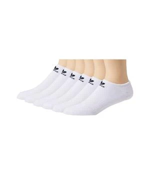 Adidas | Trefoil No Show Socks (6-Pair) 6.9折