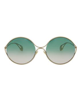 商品Gucci | Oval Metal Sunglasses,商家Maison Beyond,价格¥776图片