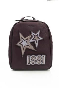 Cerruti | Cerruti 1881 Red Polyurethane Backpack,商家SEYMAYKA,价格¥1079