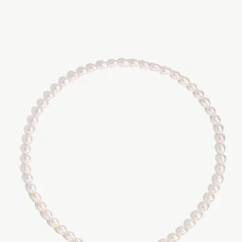Classicharms | Esmée Lime Green Glaze Heart Pendant Pearl Necklace,商家Verishop,价格¥874