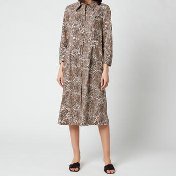 推荐Baum Und Pferdgarten Women's Arlene Shirt Dress - Mini Leo商品