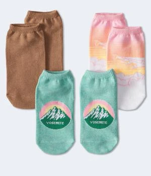 Aeropostale | Aeropostale Yosemite Mountain Ankle Sock 3-Pack 3.9折