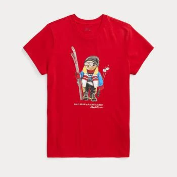 推荐Polo Ralph Lauren Ski Bear Printed Cotton-Jersey T-Shirt商品
