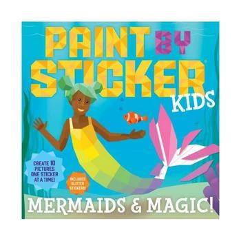 Barnes & Noble | Paint by Sticker Kids- Mermaids Magic - Create 10 Pictures One Sticker at a Time Includes Glitter Stickers by Workman Publishing,商家Macy's,价格¥74
