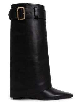 推荐70mm Freyja Folded Leather Tall Boots商品