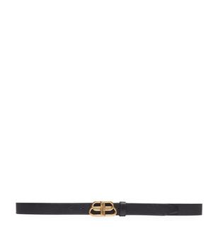 巴黎世家皮带真假, Balenciaga | Leather BB Logo Belt商品图片 