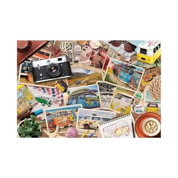 University Games | Eurographics Incorporated Volkswagen Road Trips Collectible Bus-Shaped Tin Puzzle, 550 Pieces,商家Macy's,价格¥177