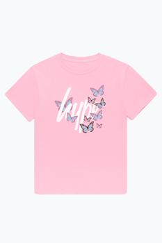 推荐HYPE KIDS PINK BUTTERFLY SCRIPT T-SHIRT商品