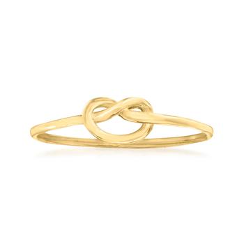商品Ross-Simons | Ross-Simons Italian 14kt Yellow Gold Love Knot Ring,商家Premium Outlets,价格¥709图片