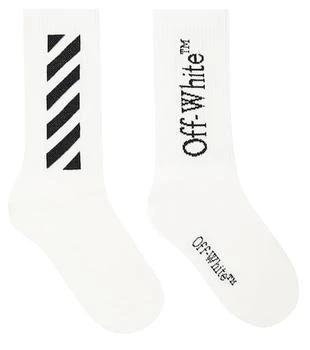 Off-White | Jacquard cotton-blend socks,商家MyTheresa,价格¥363