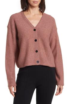 Theory怎么样, Theory | Boxy Long Sleeve Cardigan商品图片 4.3折