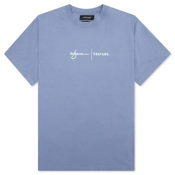 推荐Wynn Logo Lock Up Tee - Blue Granite商品