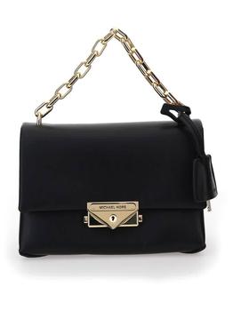 mk风琴包怎么选, Michael Kors | Cece Black Mini Leather Crossbody Bag商品图片 5.8折
