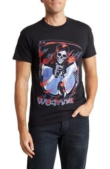 推荐Wu-Tang Grim Reaper Cotton Graphic T-Shirt商品