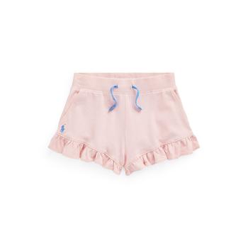 商品Ralph Lauren | Ruffled Cotton Mesh Shorts (Big Kids),商家Zappos,价格¥268图片