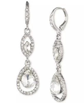 Givenchy | Pavé Crystal Orb Double Drop Earrings,商家Macy's,价格¥252