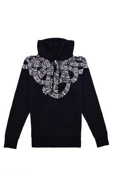 Marcelo Burlon | Marcelo Burlon County Of Milan Logo Printed Drawstring Hoodie 6.2折