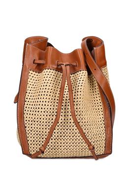 isabel marant包, Isabel Marant | Buky Leather & Canvas Bucket Bag商品图片 额外8折, 额外八折