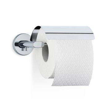 商品Wall Mounted Toilet Paper Holder With Cover - Polished - Areo图片