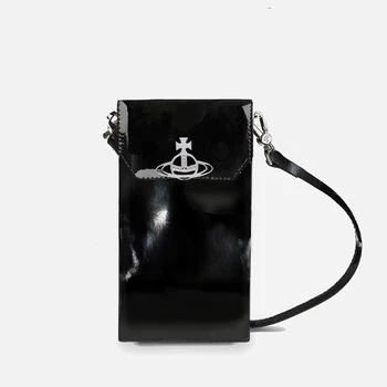 推荐Vivienne Westwood Patent Leather Crossbody Phone Bag商品