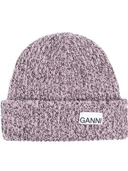 Ganni | Oversized wool beanie商品图片,4.9折