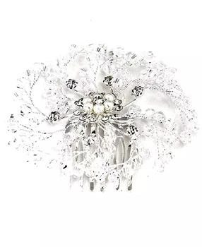 Soho Style | Women's Angel Branch Leaf Crystal Comb,商家Macy's,价格¥469