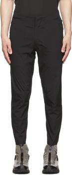 DESCENTE | Black Polyester Trousers商品图片,额外8.5折, 独家减免邮费, 额外八五折