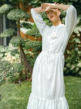 Madeleine Maternity, BRUNNA CO | Madeleine Prairie Midi Dress商品图片 