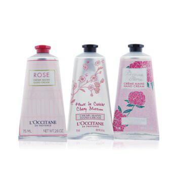 更多欧舒丹护手霜, L'Occitane | Ladies Pink Flowers Hand Cream Collection Skin Care 3253581546390商品图片 