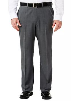商品Haggar | Big & Tall Travel Performance Classic Fit Stria Gabardine Suit Pants,商家Belk,价格¥263图片
