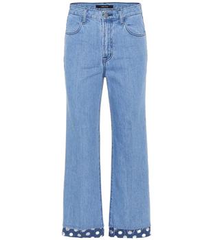 推荐Joan high-rise wide-leg jeans商品