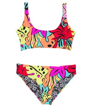 商品Maaji | Rainforest Lava Bikini Set (Little Kids/Big Kids),商家Zappos,价格¥473图片