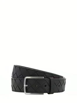 Bottega Veneta | 3.5cm New Intreccio Buckle Leather Belt 