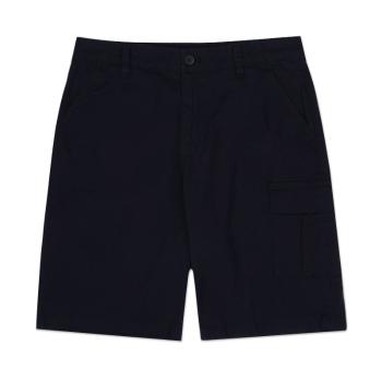 Calvin Klein | CALVIN KLEIN 男士黑色棉质左侧带有兜袋工装短裤 40GC616-002商品图片,