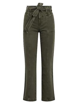 推荐Utility Straight-Leg Ankle Jeans商品