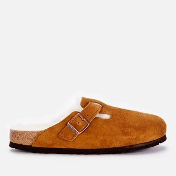 推荐Birkenstock Women's Boston Slim Fit Shearling Mules - Mink商品