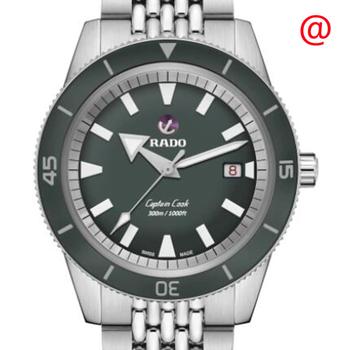雷达男表精选, Rado | Captain Cook Automatic Grey Dial Mens Watch R32105103商品图片 7.2折