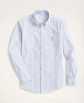 Brooks Brothers | Stretch Non-Iron Oxford Button-Down Collar, Bengal Stripe Sport Shirt 7折