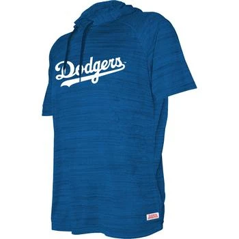 推荐Stitches Dodgers Raglan Short Sleeve Pullover Hoodie - Boys' Grade School商品