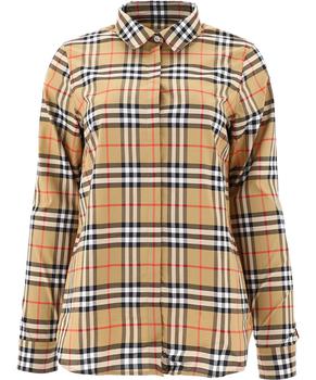 burberry衬衫, Burberry | Burberry Check Print Shirt商品图片 8.1折