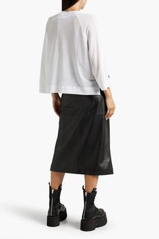 Ganni | Oversized printed cotton-jersey top商品图片,4.4折