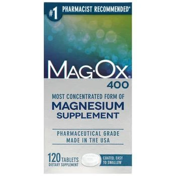 Mag-Ox 400 | Magnesium Oxide Supplement Tablets,商家Walgreens,价格¥179