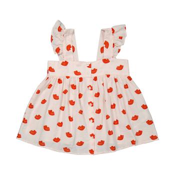 商品Bonton | Girls Bisous Lips Print Cotton Blouse,商家Jomashop,价格¥322图片