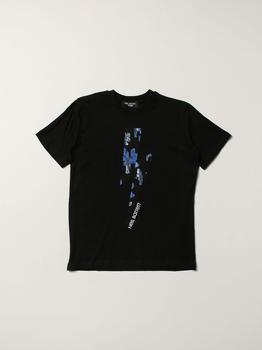 推荐Neil Barrett T-shirt with lightning bolt print商品