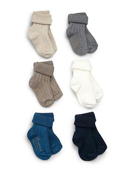 商品Bonpoint | Baby's Seven-Pair Cotton Socks,商家Saks Fifth Avenue,价格¥1160图片
