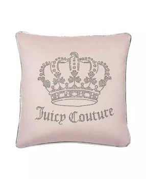 Juicy Couture | Velvet Novelty Decorative Pillow,商家Macy's,价格¥165