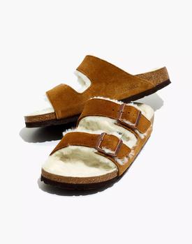 推荐Suede Arizona Sandals in Shearling商品