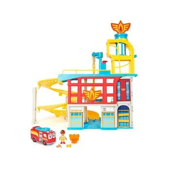 FireBuds | HQ Playset with Lights, Sounds, Fire Truck Toy, Action Figure and Vehicle Launcher,商家Macy's,价格¥299