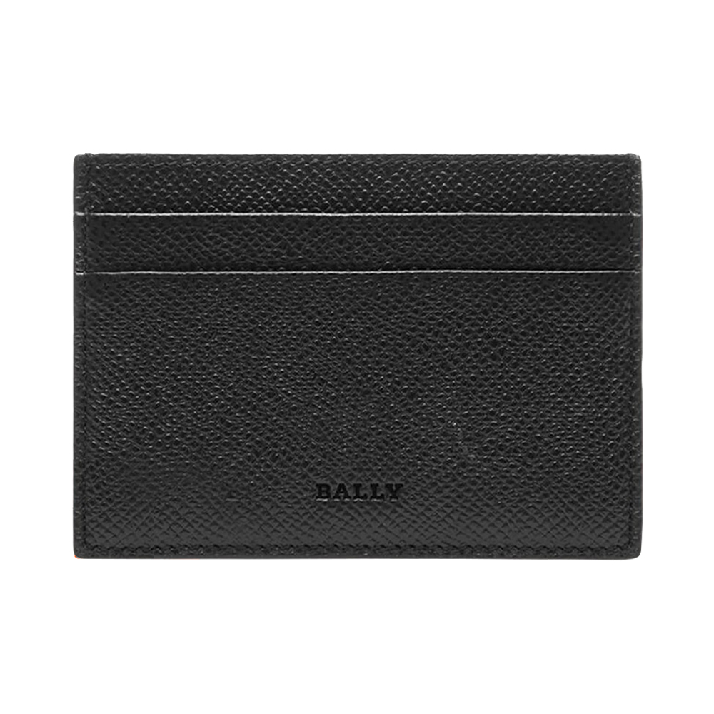 牛皮bally皮带, Bally | BALLY 男士牛皮黑红拼色卡夹 6214387商品图片 独家减免邮费