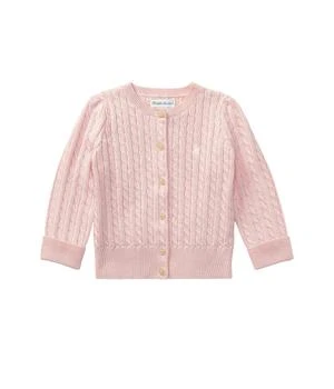 Ralph Lauren | Cable-Knit Cotton Cardigan (Infant),商家Zappos,价格¥153